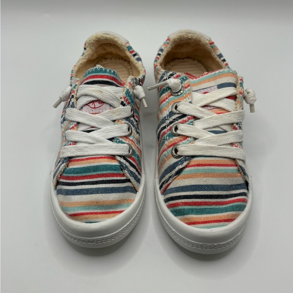 Roxy Girl Bayshore Little Kids Sneakers  Multi Color Size 11 Back To school Boho